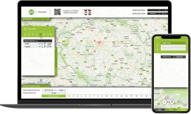 Monitorovací systém EUTracker