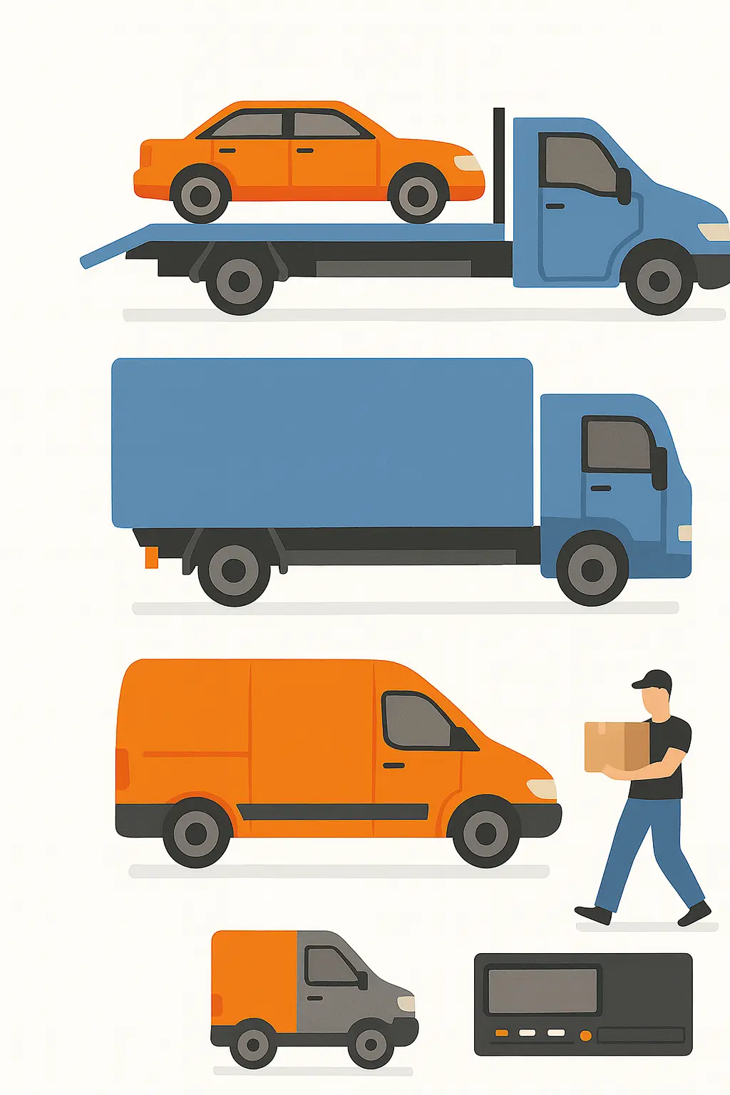 typy aut s tachografem